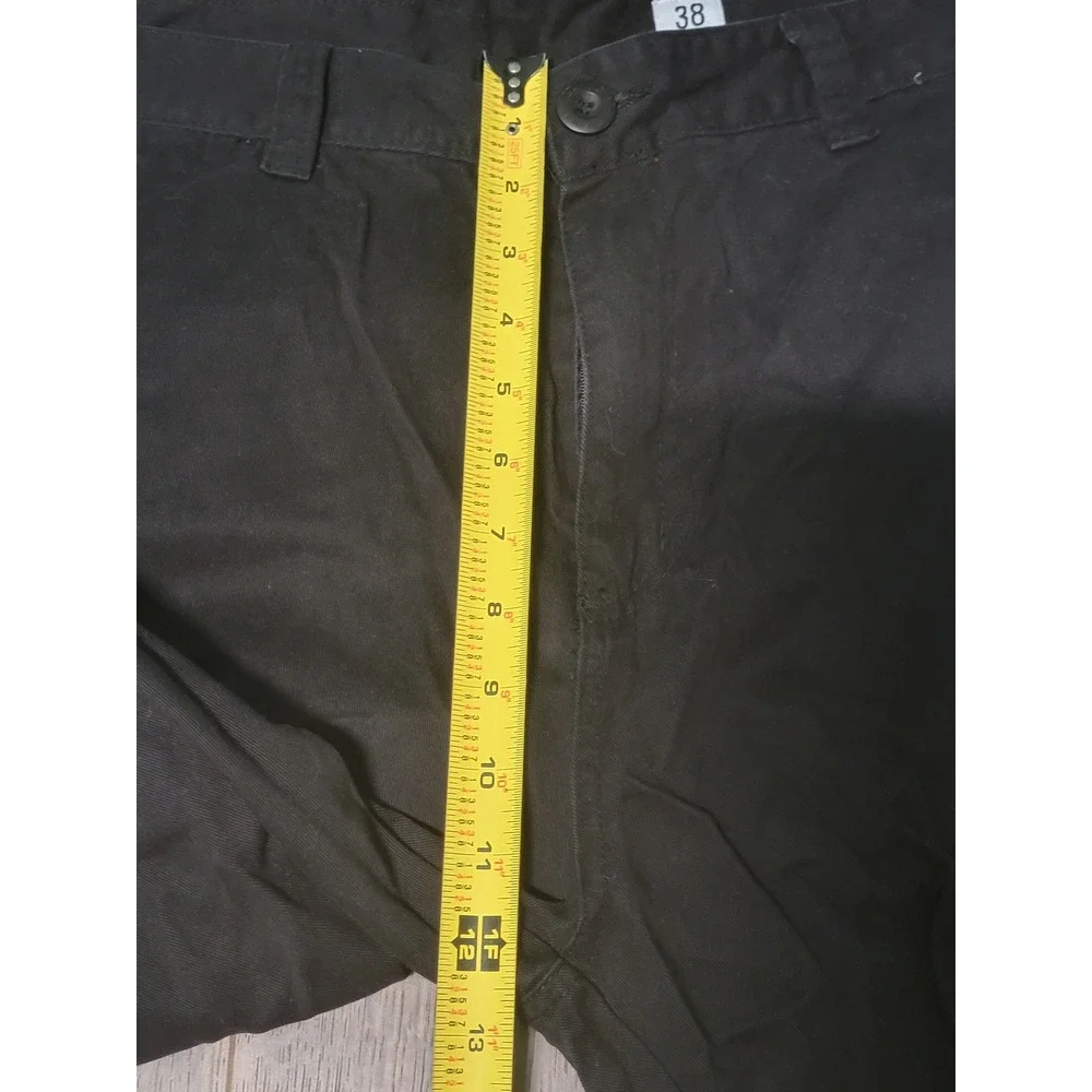 MOSTWAY Black Mens Cargo Pants Size 38‎ Relaxed Fit Casual Utility